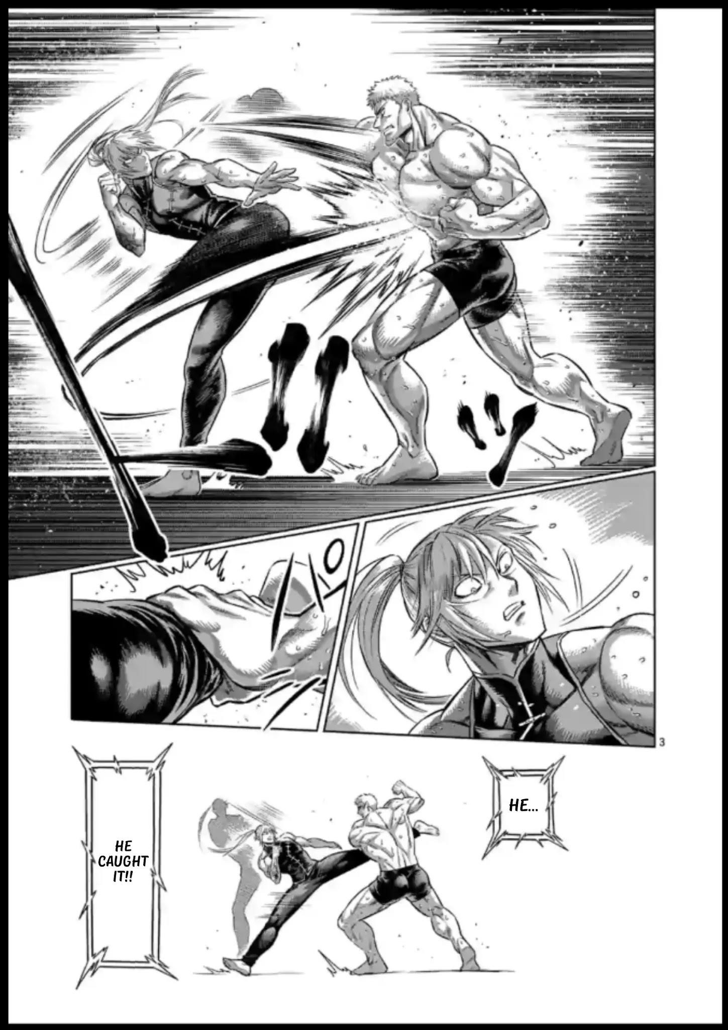 Kengan Omega Chapter 122 - Page 3 in English