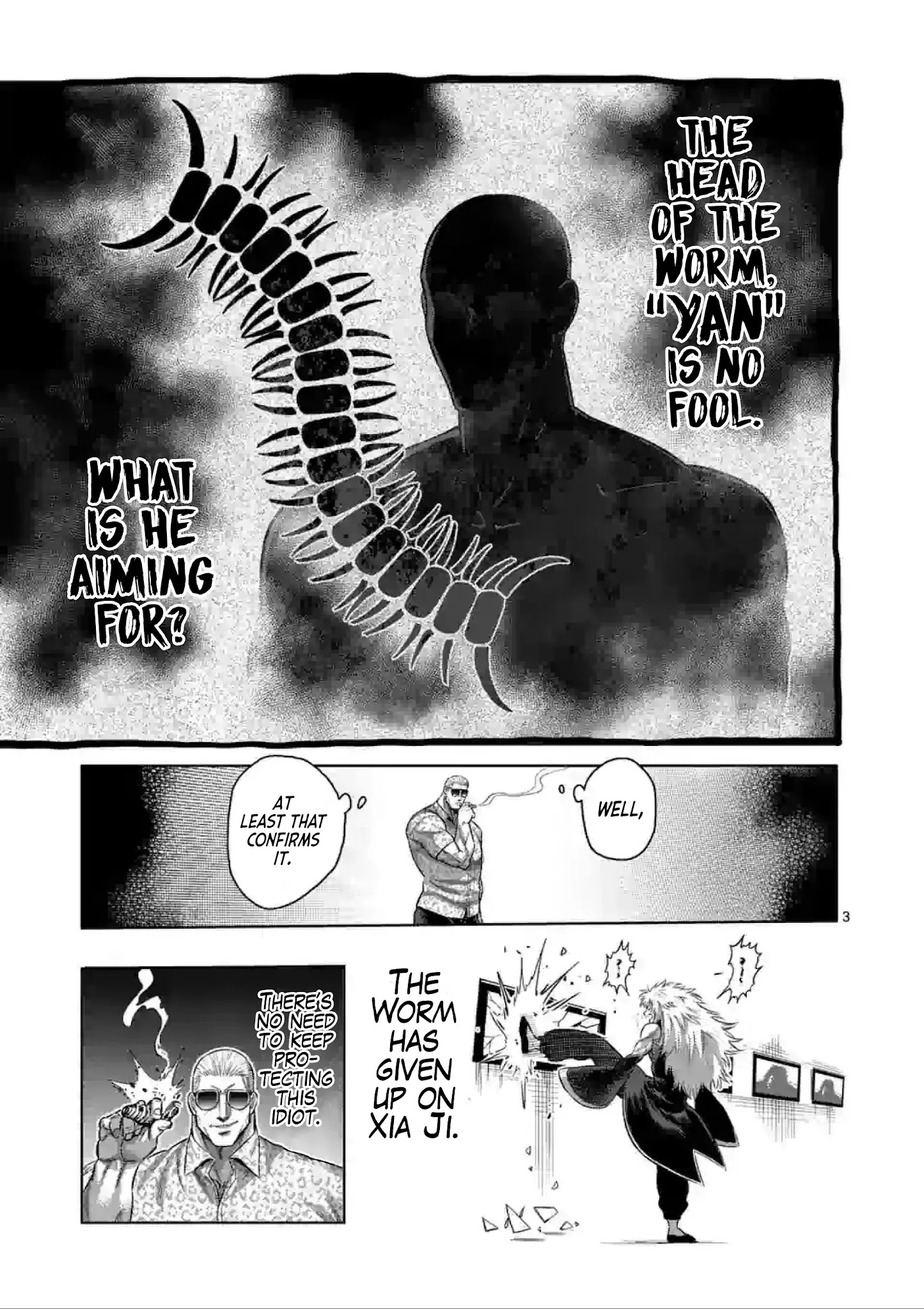 Kengan Omega Chapter 123 - Page 3 in English