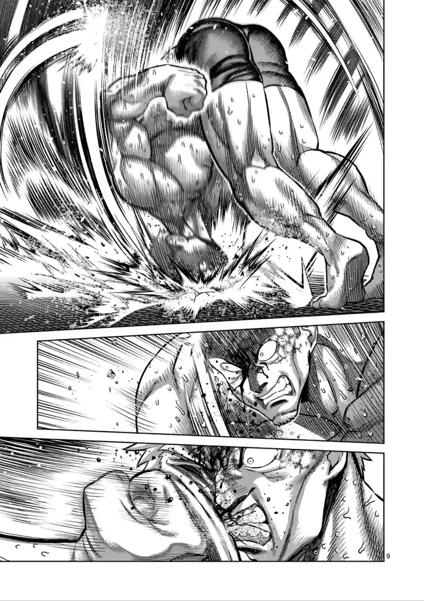 Kengan Omega Chapter 123 - Page 9 in English