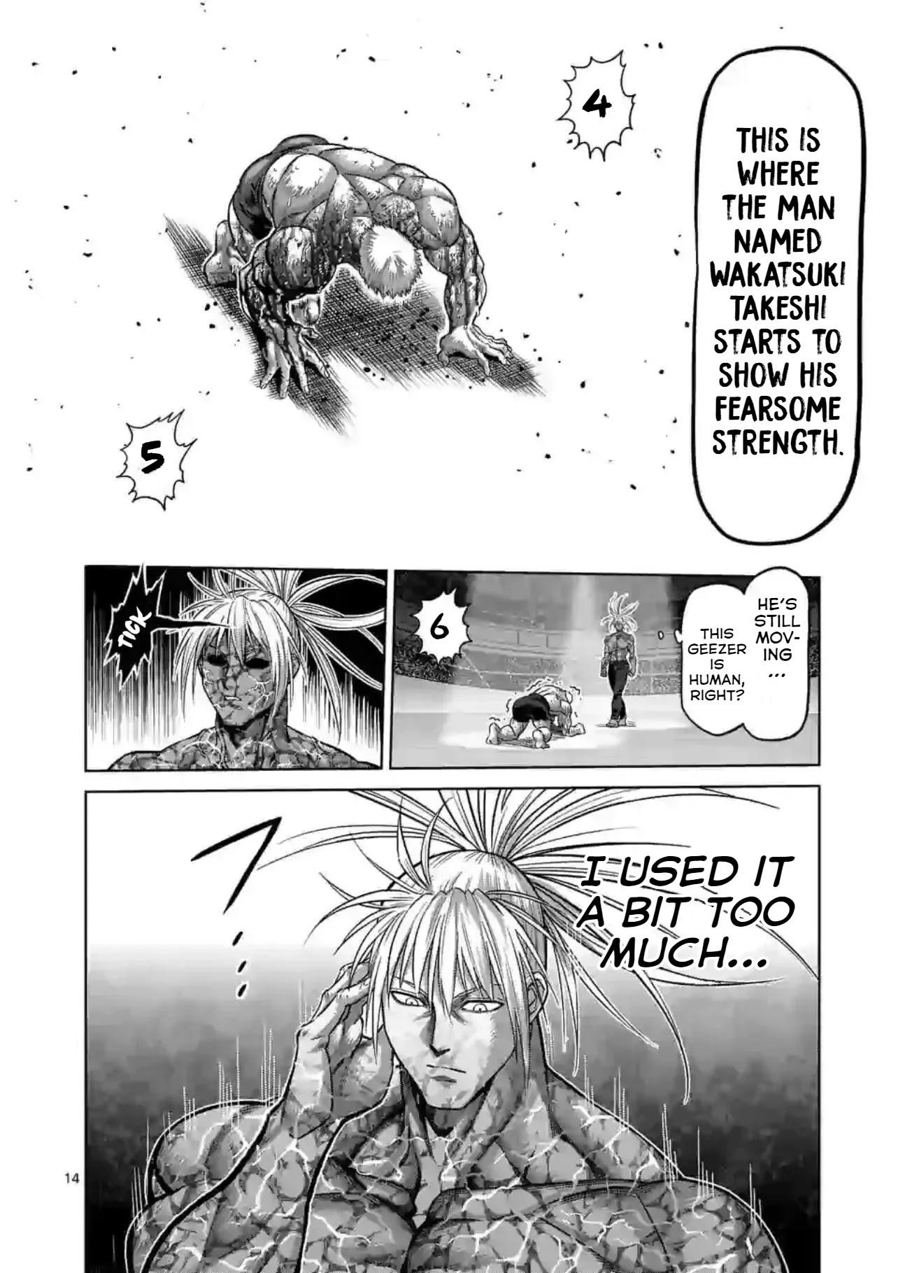 Kengan Omega Chapter 126 - Page 14 in English