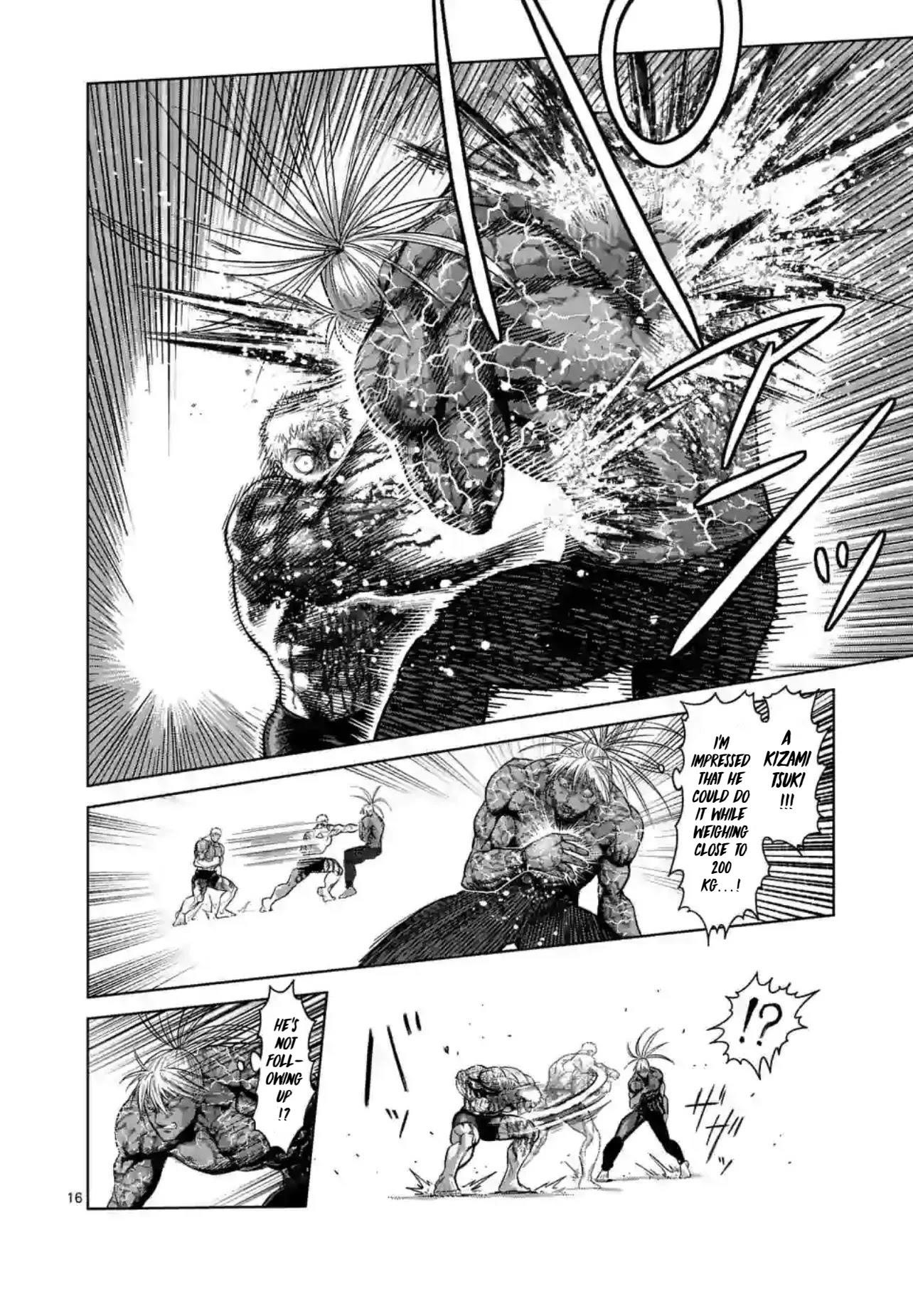 Kengan Omega Chapter 126 - Page 16 in English