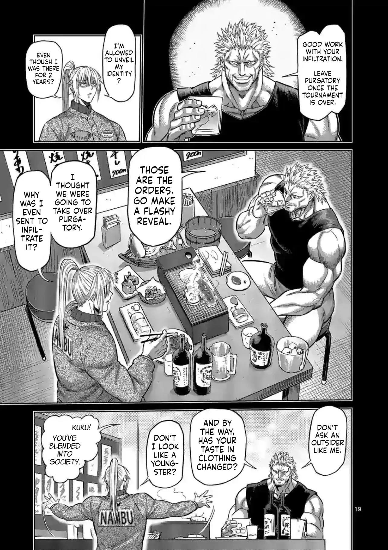 Kengan Omega Chapter 126 - Page 19 in English