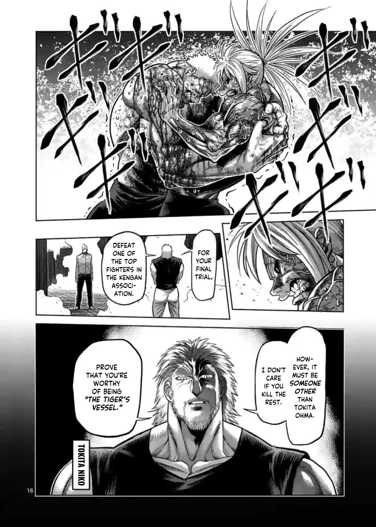 Kengan Omega Chapter 127 - Page 15 in English