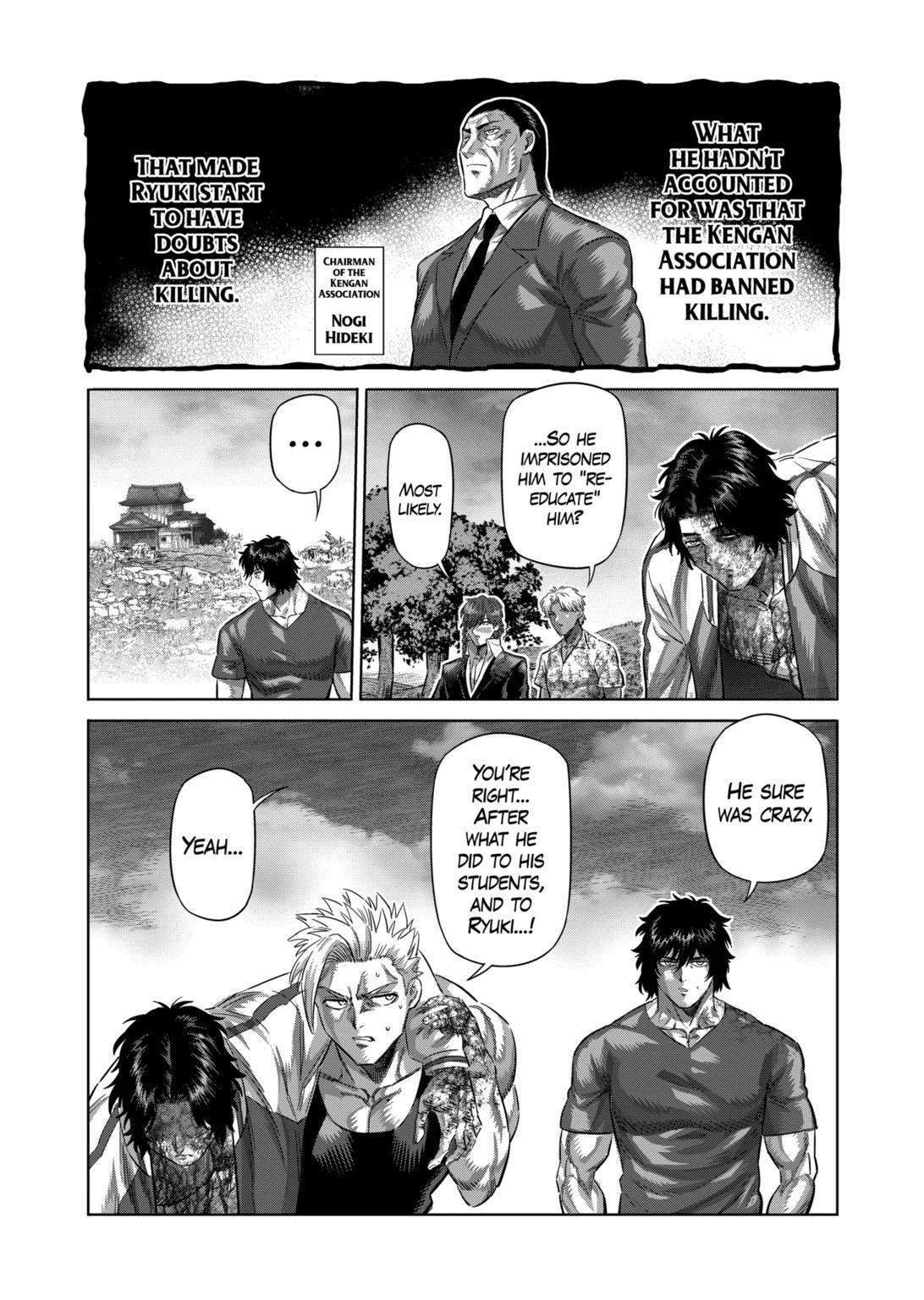 Kengan Omega Chapter 214 - Page 8 in English