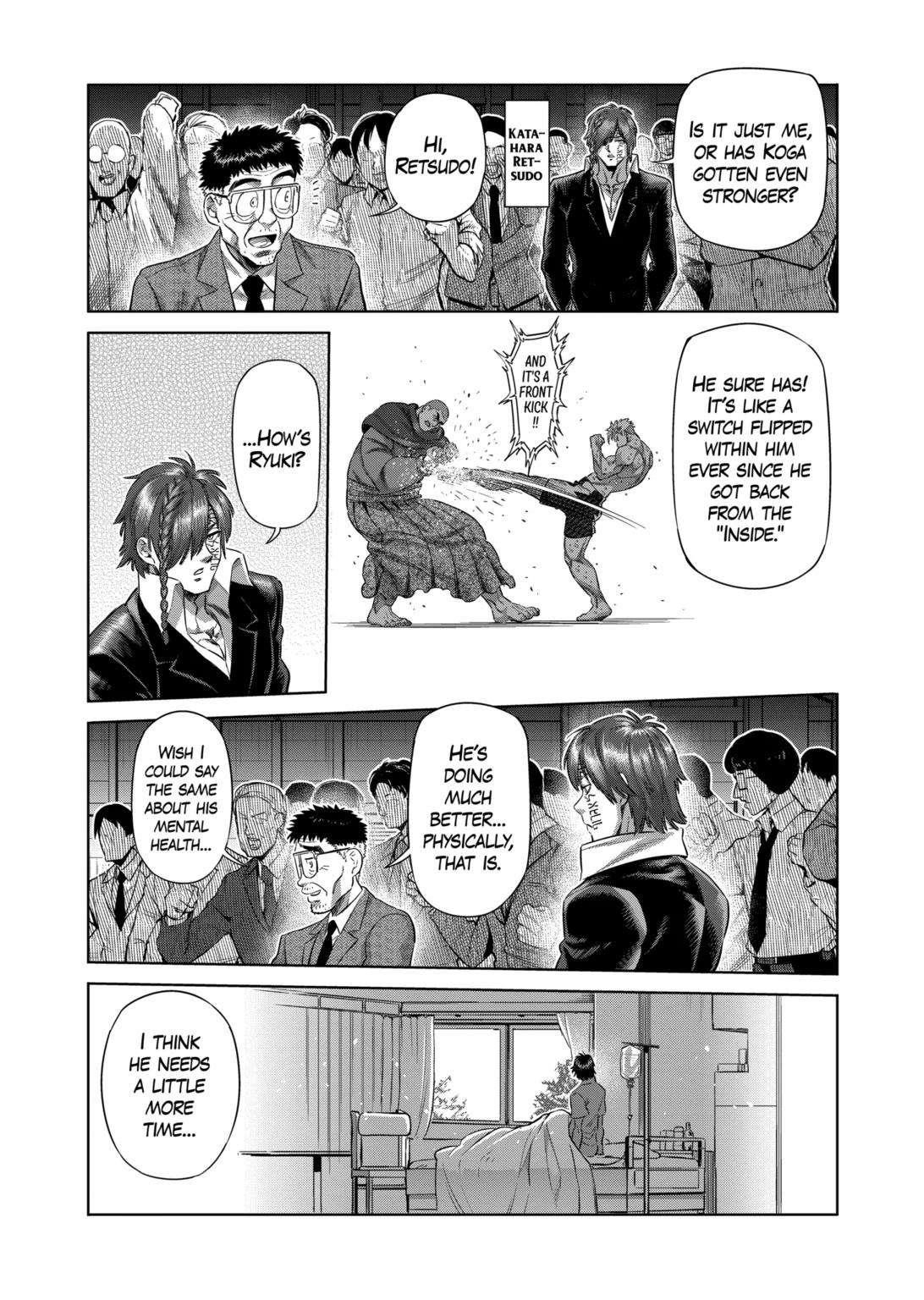 Kengan Omega Chapter 220 - Page 8 in English