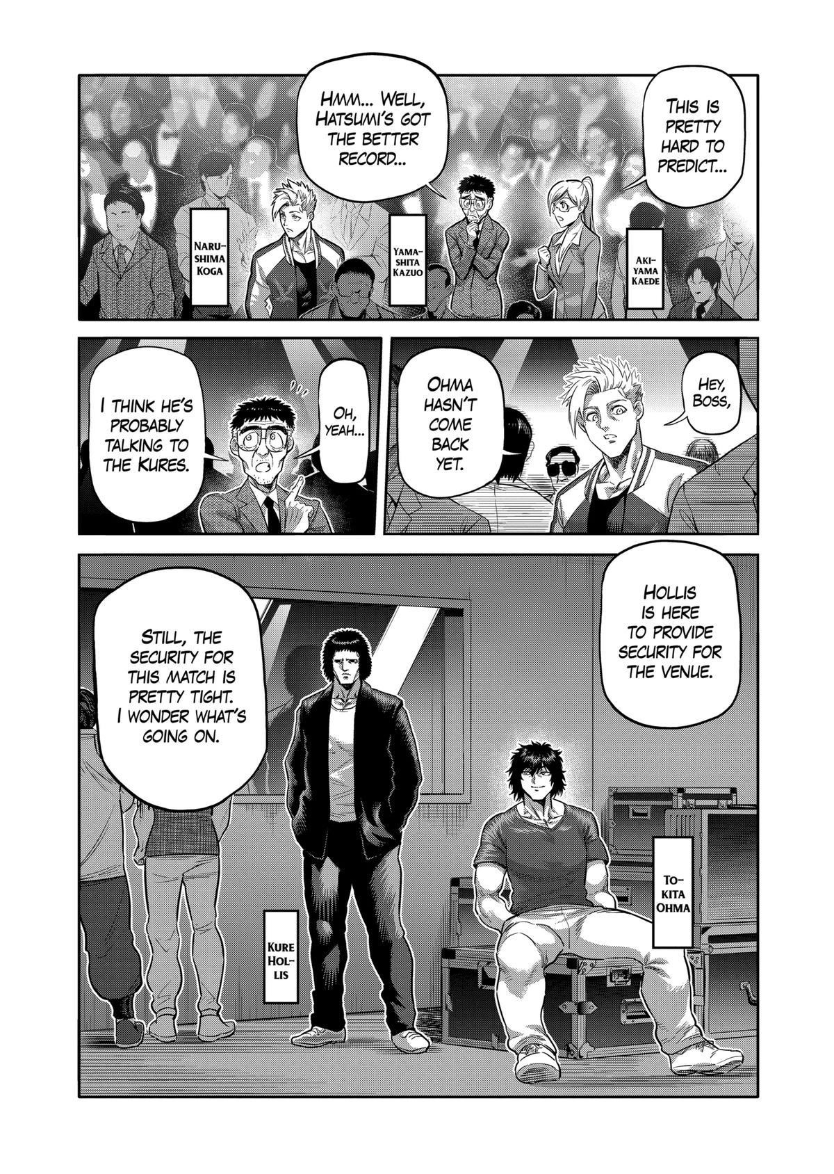 Kengan Omega Chapter 228 - Page 12 in English