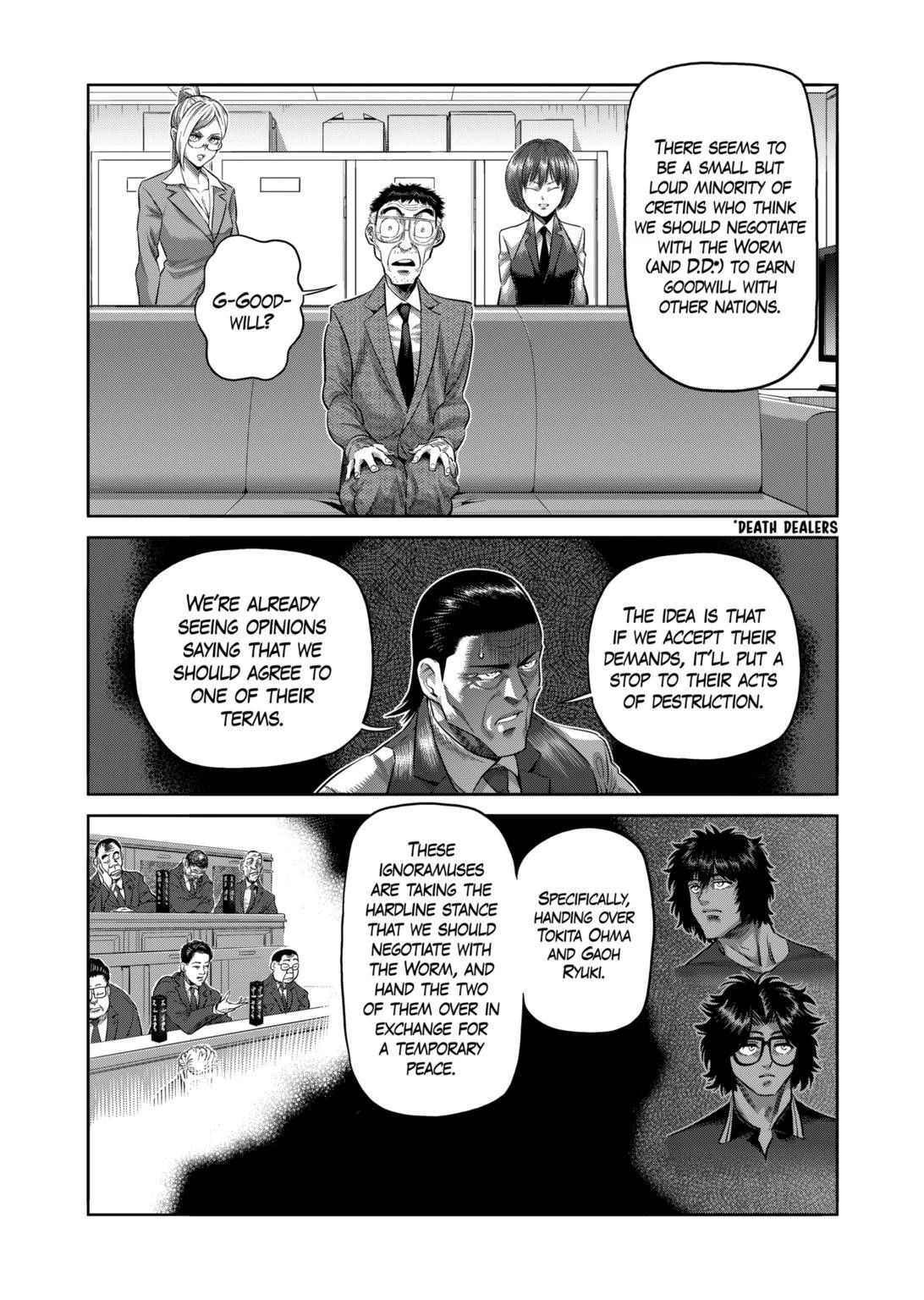 Kengan Omega Chapter 237 - Page 13 in English