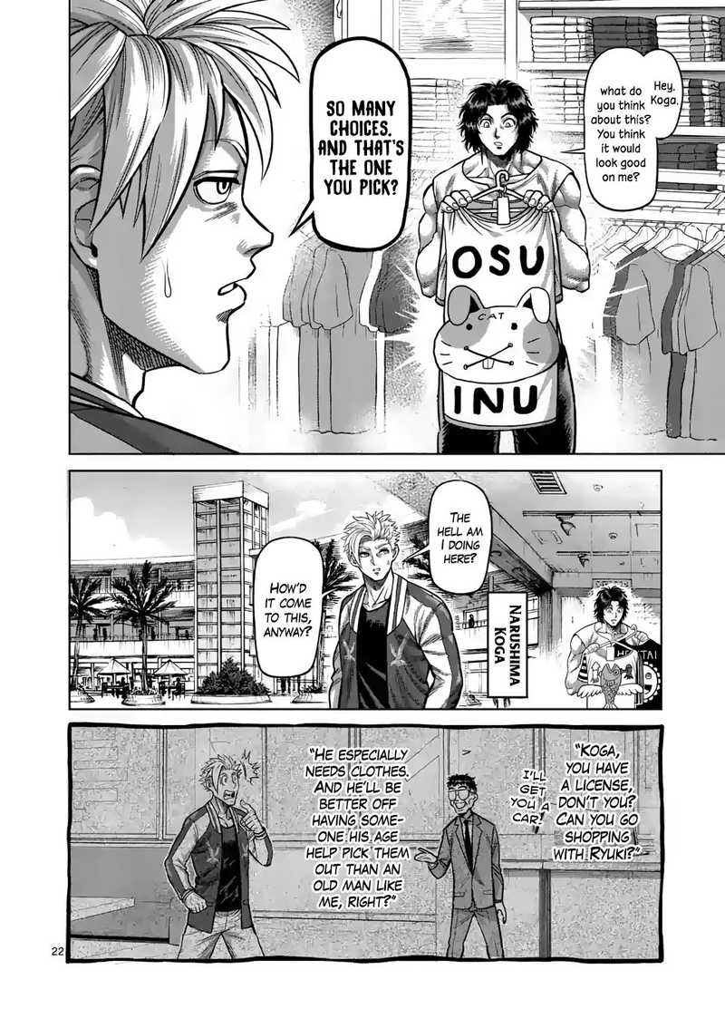 Kengan Omega Chapter 24 - Page 22 in English