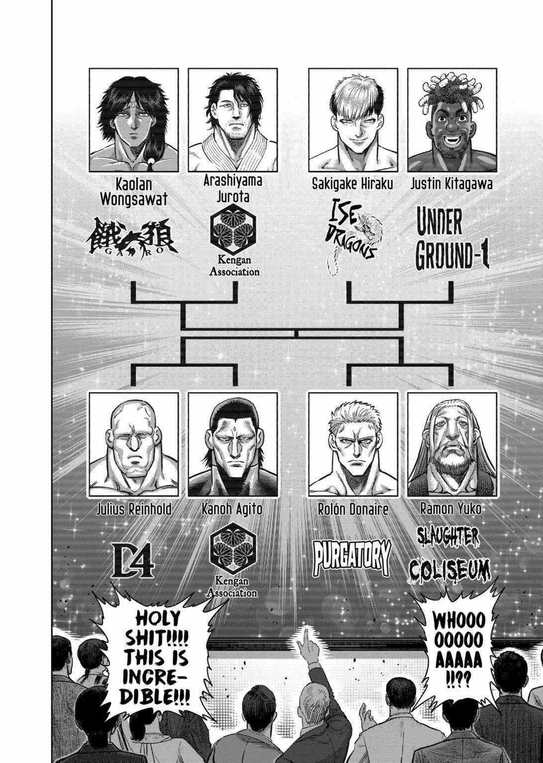 Kengan Omega Chapter 259 - Page 9 in English