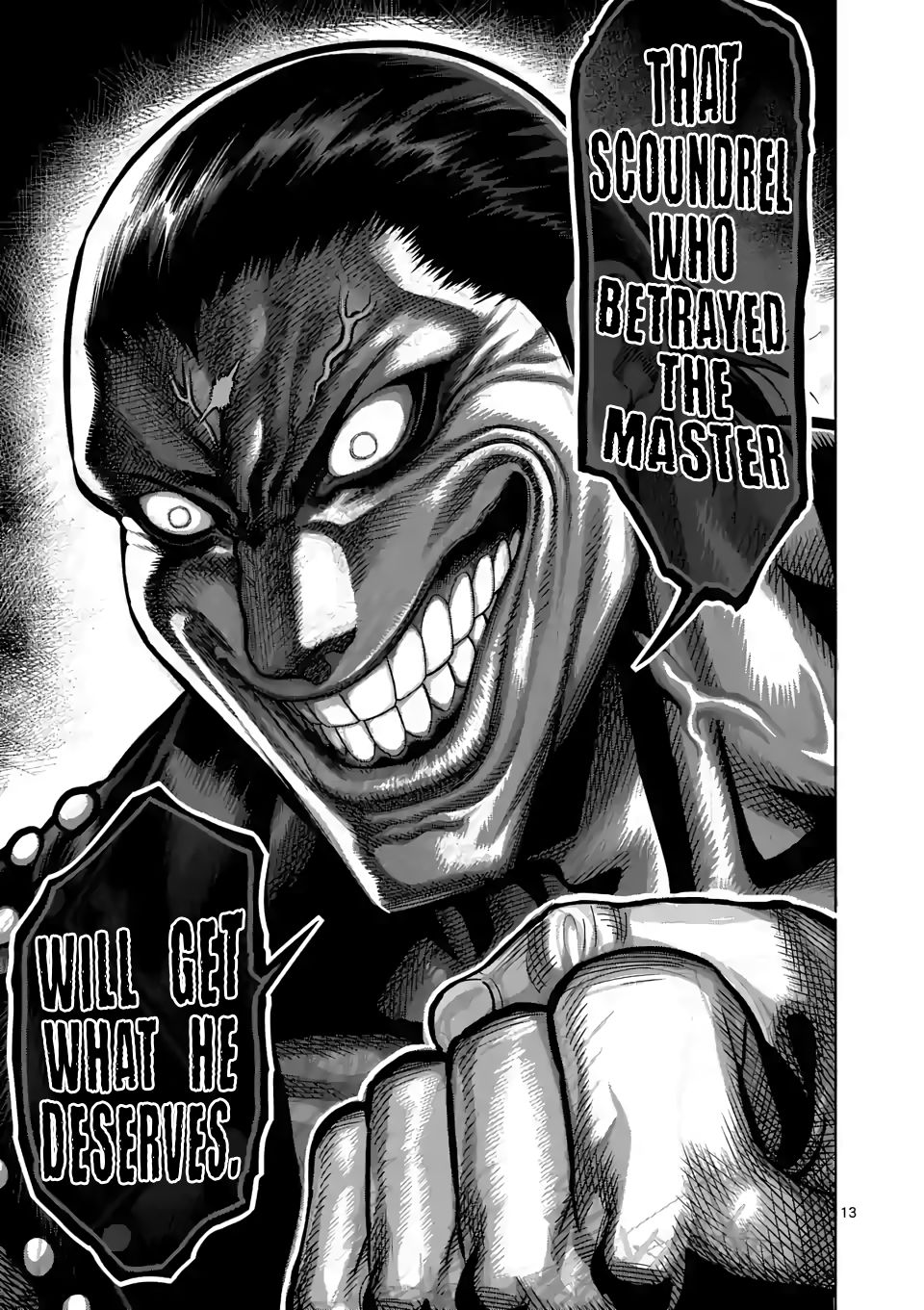 Kengan Omega Chapter 26 - Page 13 in English