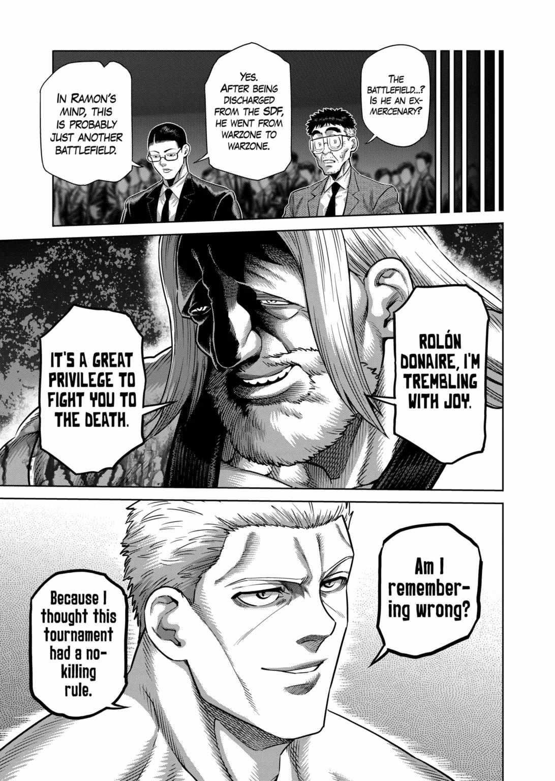Kengan Omega Chapter 272 - Page 7 in English