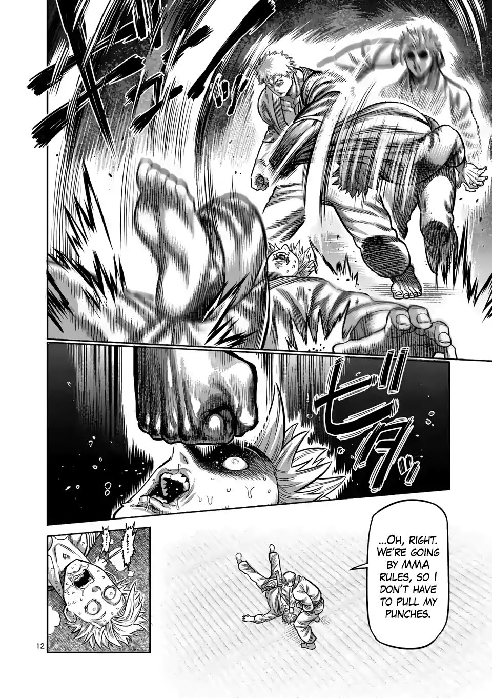 Kengan Omega Chapter 28 - Page 12 in English
