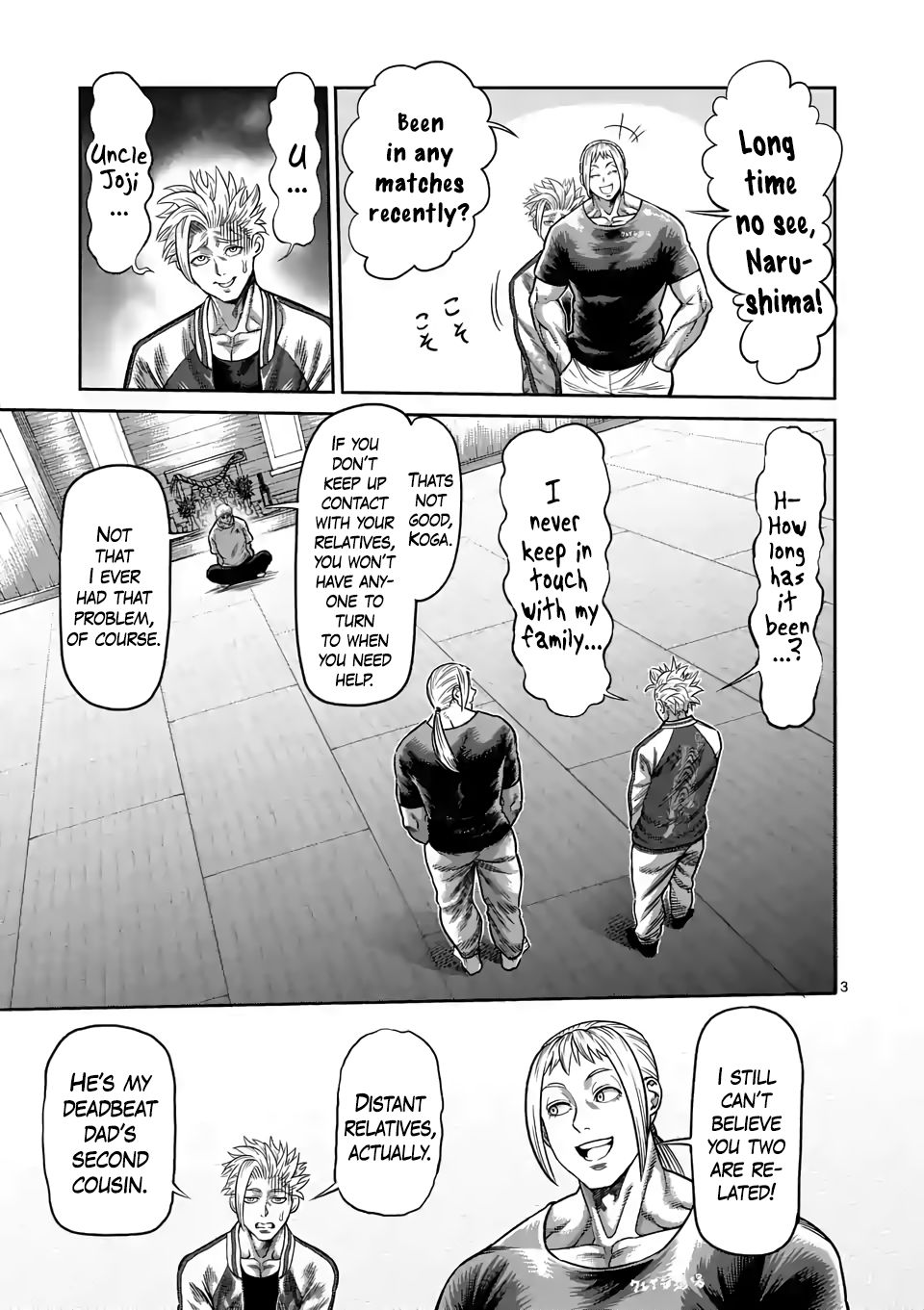 Kengan Omega Chapter 28 - Page 3 in English