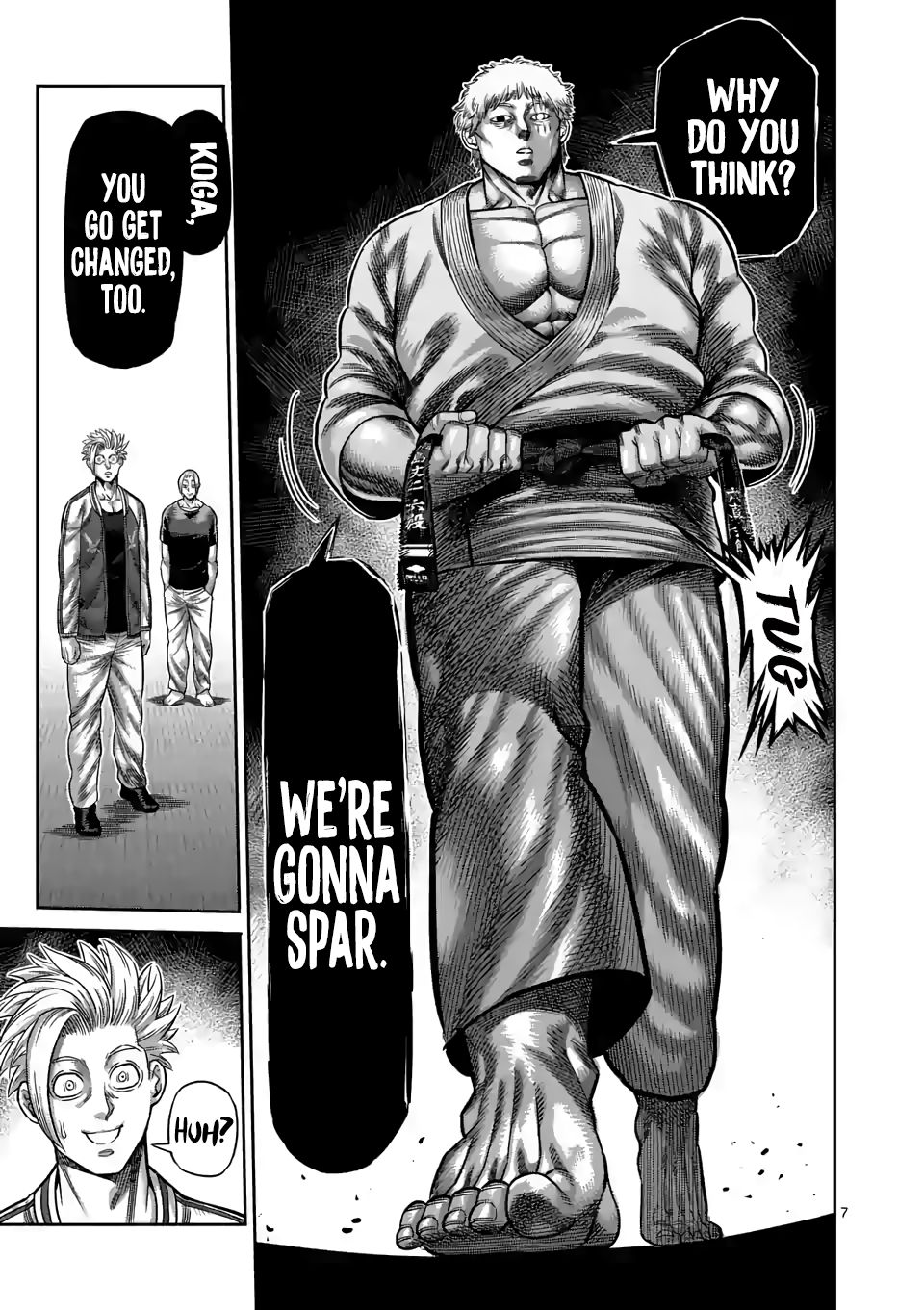Kengan Omega Chapter 28 - Page 7 in English