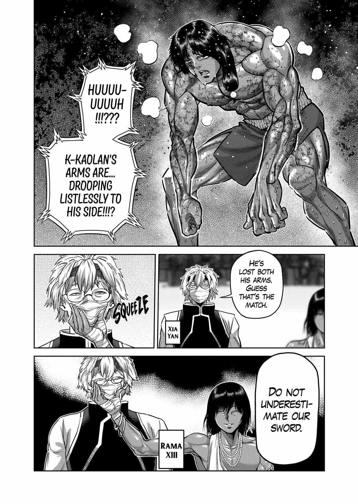 Kengan Omega Chapter 284 - Page 12 in English