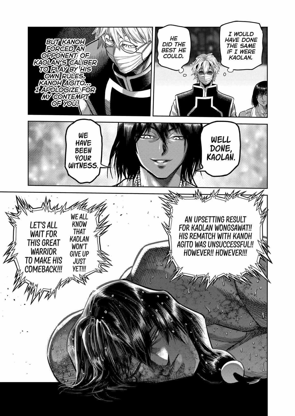 Kengan Omega Chapter 284 - Page 22 in English