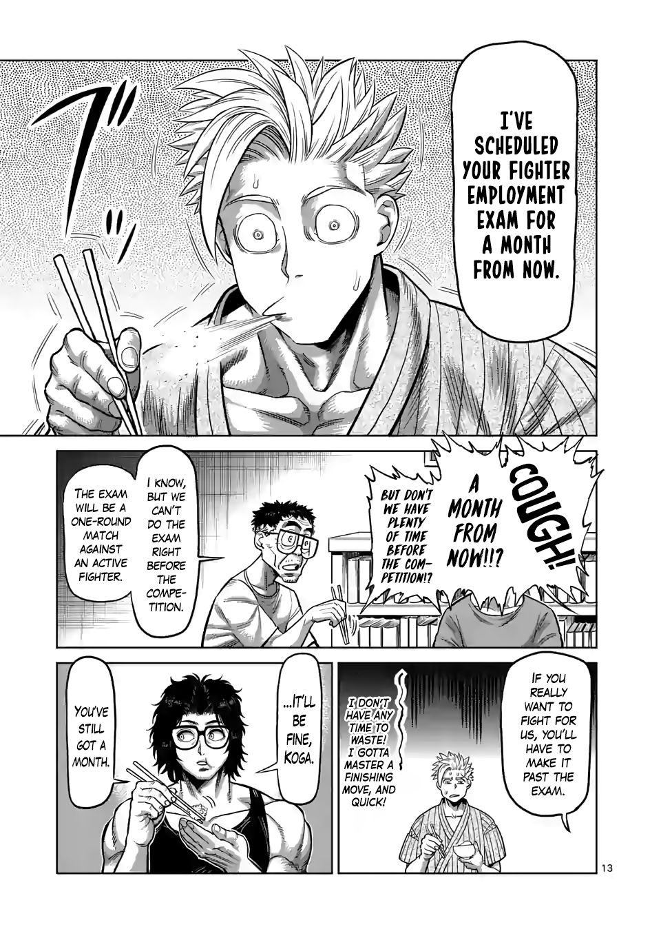 Kengan Omega Chapter 30 - Page 13 in English