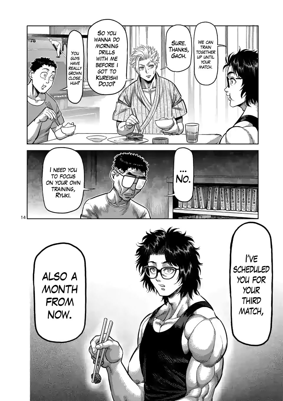 Kengan Omega Chapter 30 - Page 14 in English