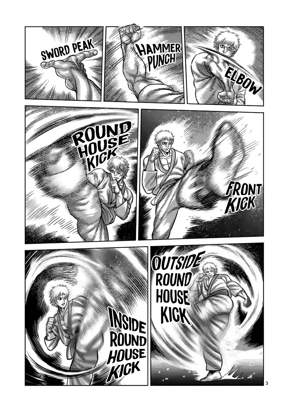 Kengan Omega Chapter 30 - Page 3 in English