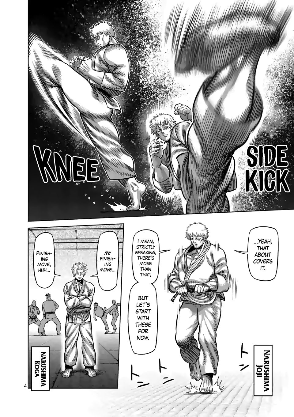 Kengan Omega Chapter 30 - Page 4 in English