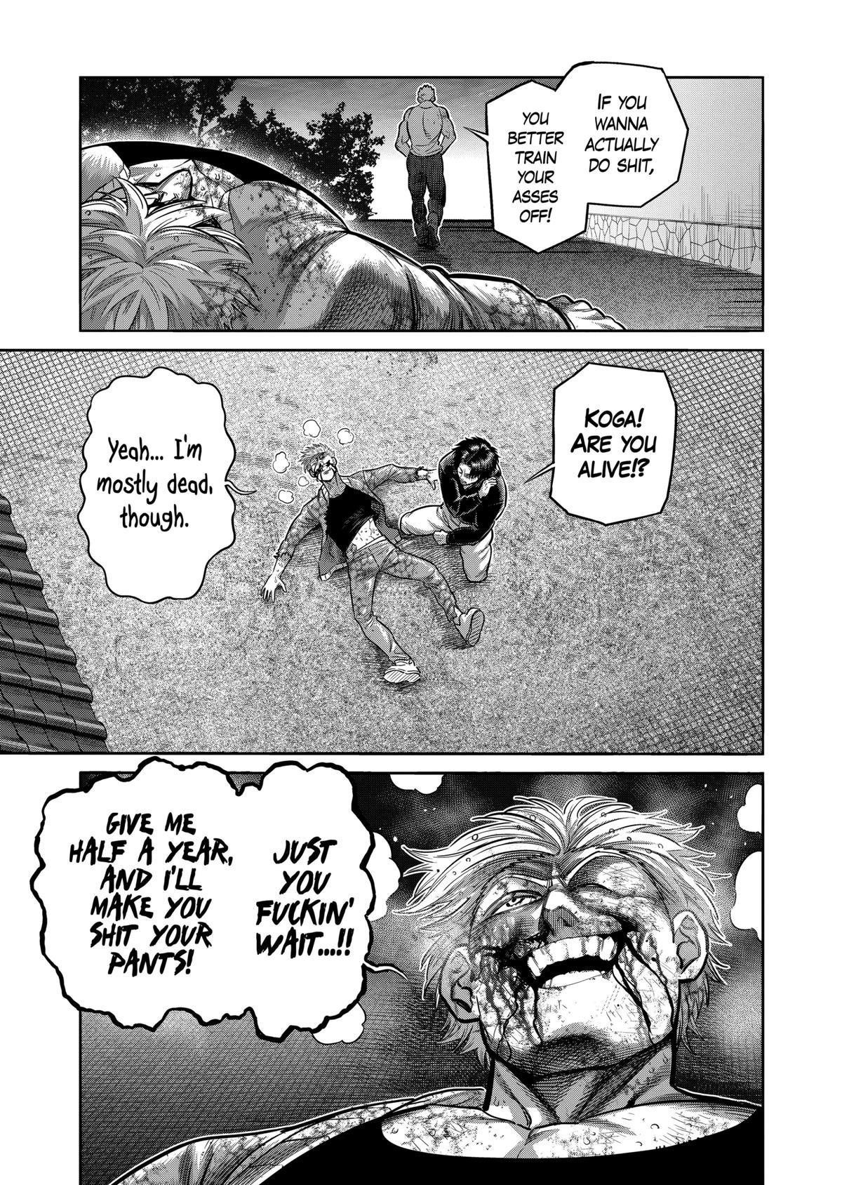 Kengan Omega Chapter 308 - Page 13 in English