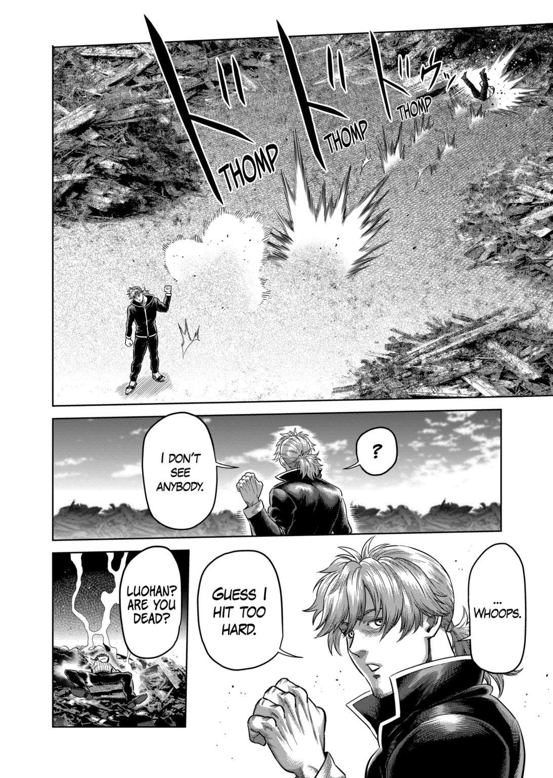 Kengan Omega Chapter 313 - Page 6 in English