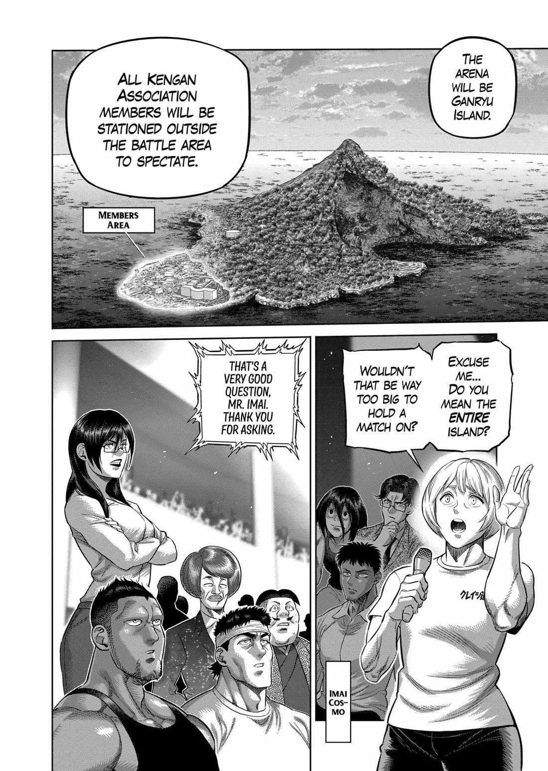 Kengan Omega Chapter 318 - Page 4 in English