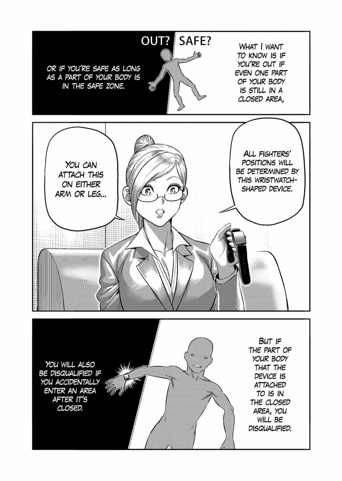 Kengan Omega Chapter 319 - Page 4 in English