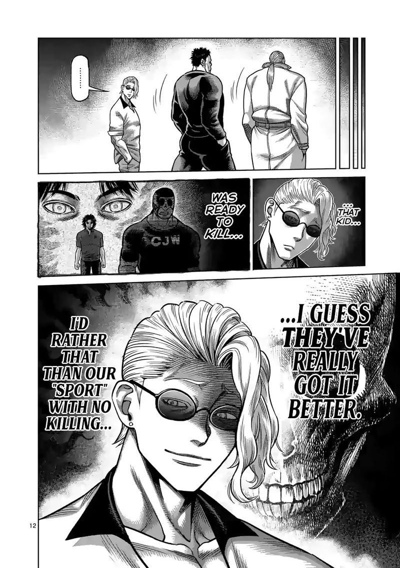 Kengan Omega Chapter 32 - Page 12 in English