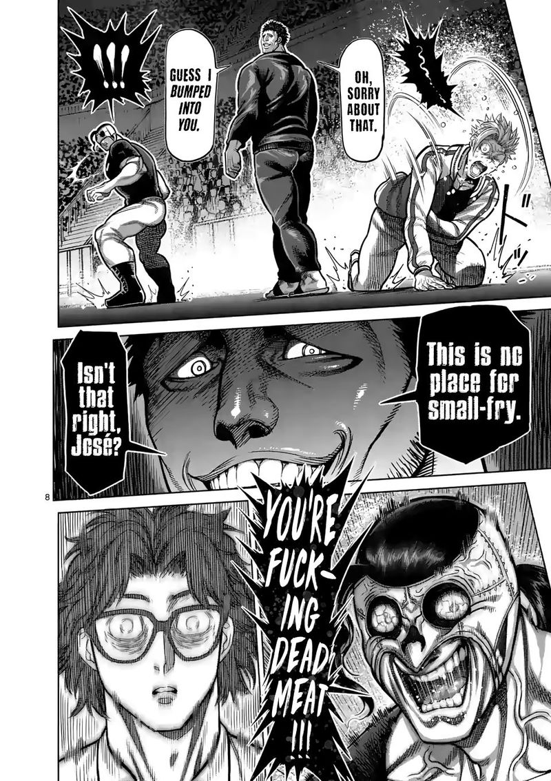 Kengan Omega Chapter 32 - Page 8 in English