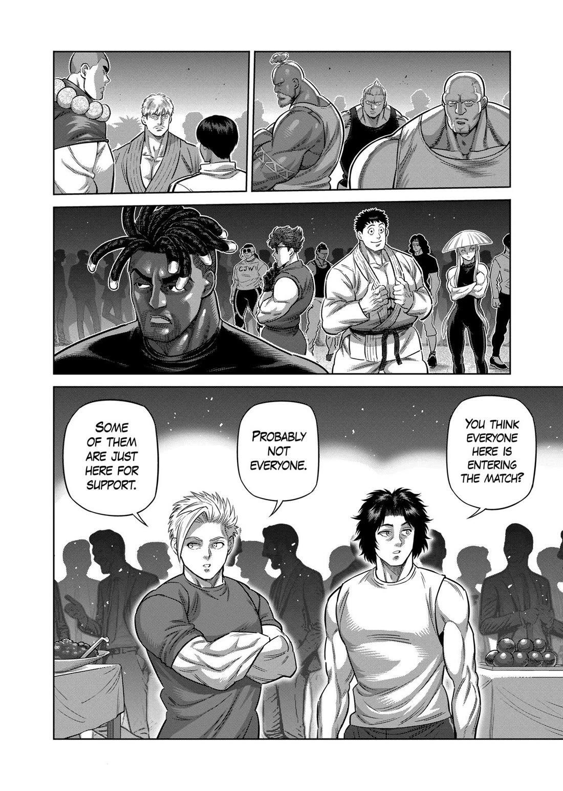 Kengan Omega Chapter 325 - Page 8 in English
