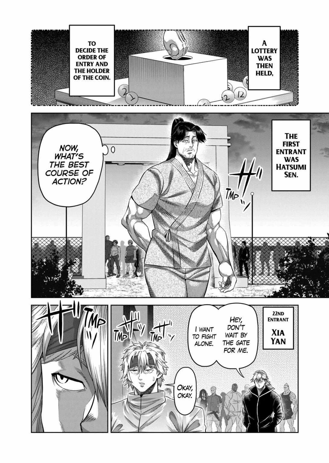 Kengan Omega Chapter 328 - Page 12 in English