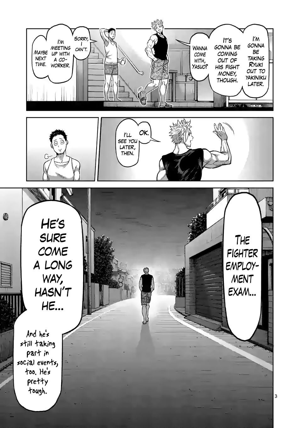 Kengan Omega Chapter 33 - Page 3 in English