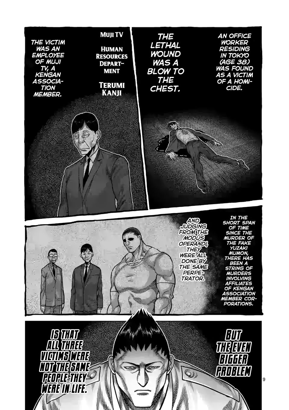 Kengan Omega Chapter 33 - Page 9 in English