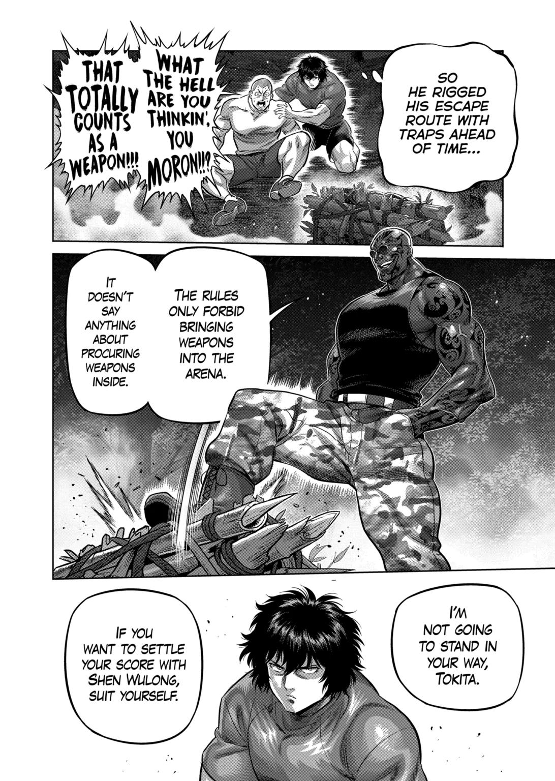Kengan Omega Chapter 335 - Page 4 in English