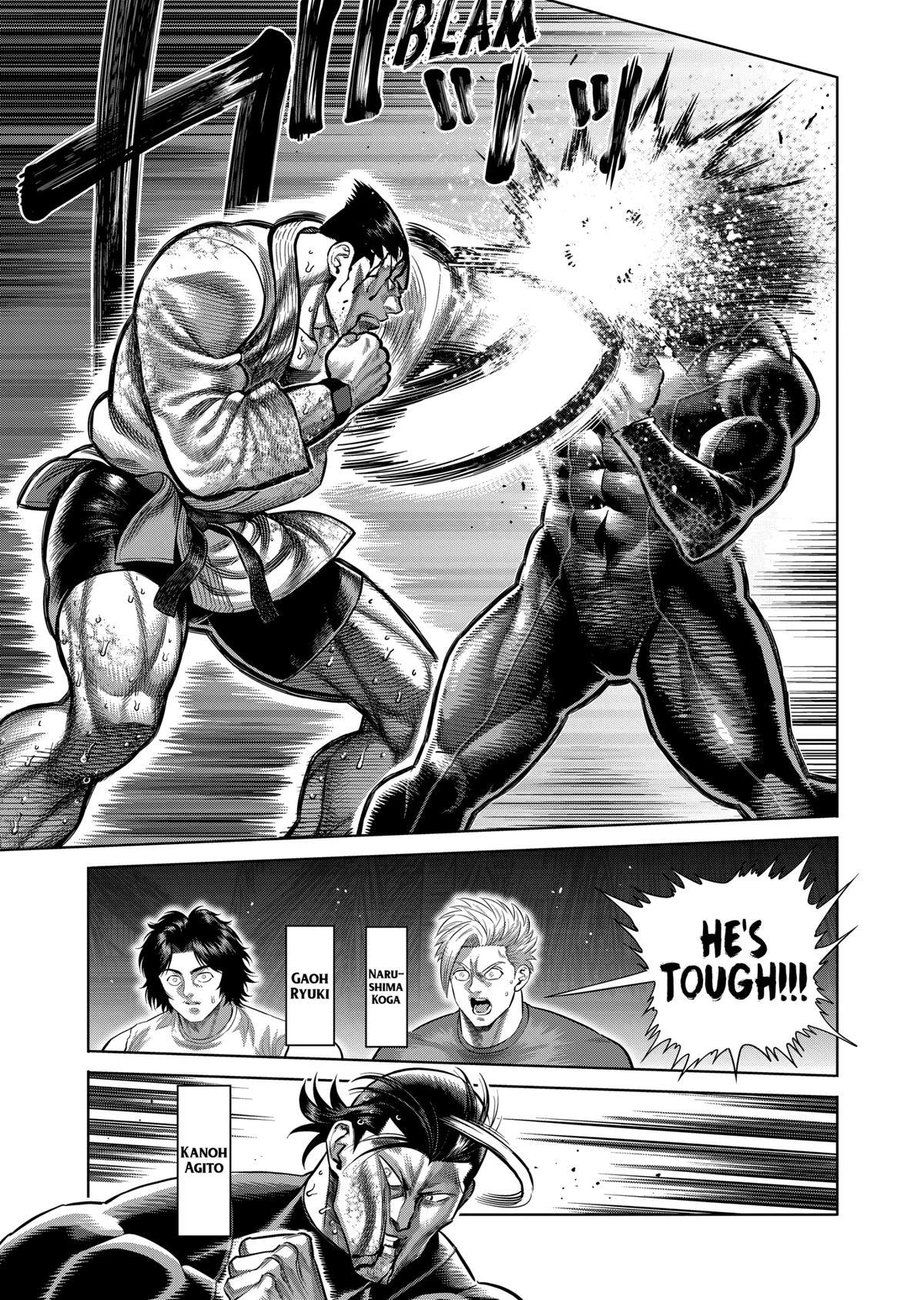 Kengan Omega Chapter 337 - Page 3 in English