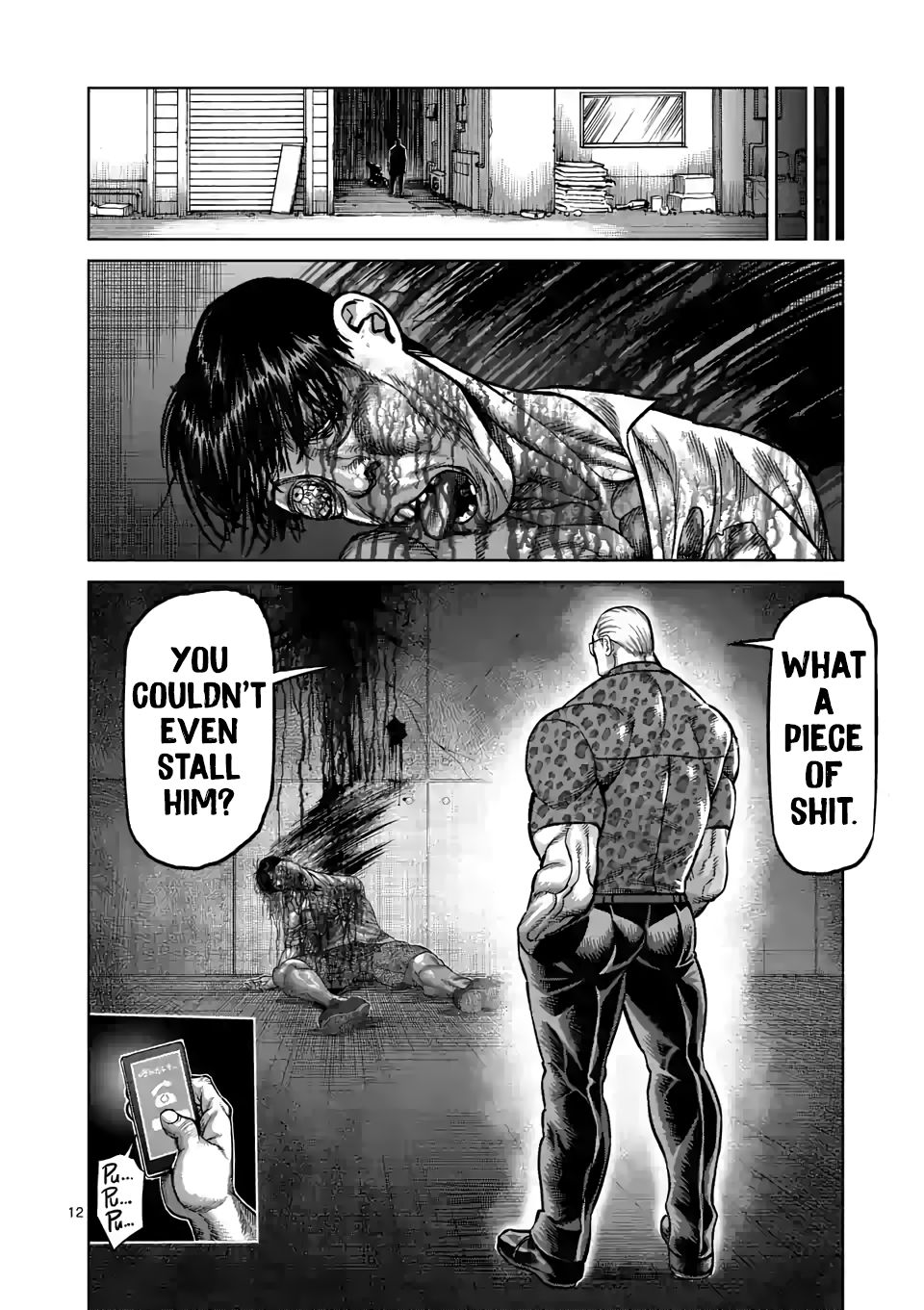 Kengan Omega Chapter 34 - Page 12 in English