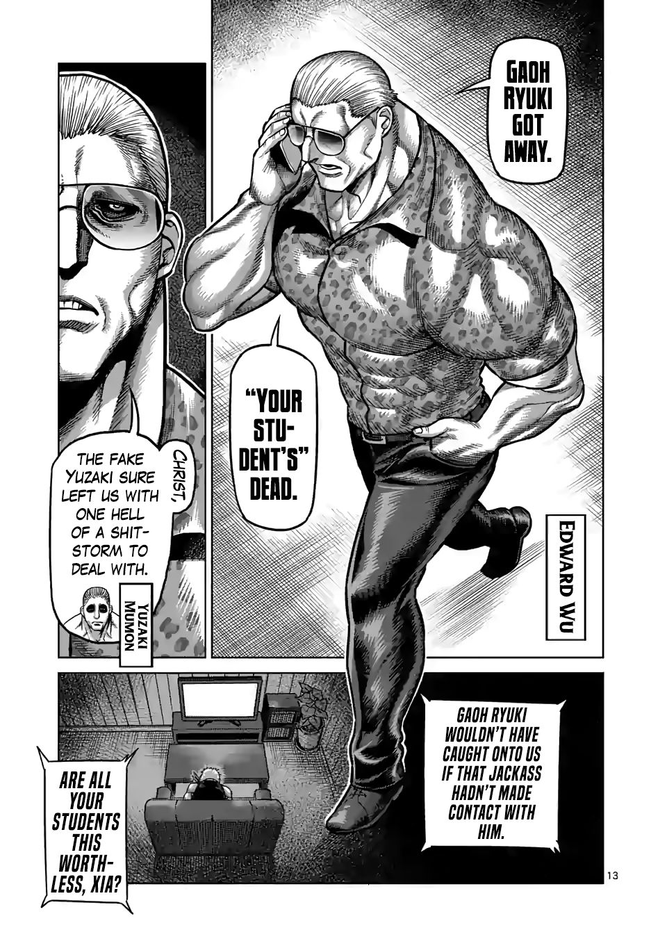 Kengan Omega Chapter 34 - Page 13 in English