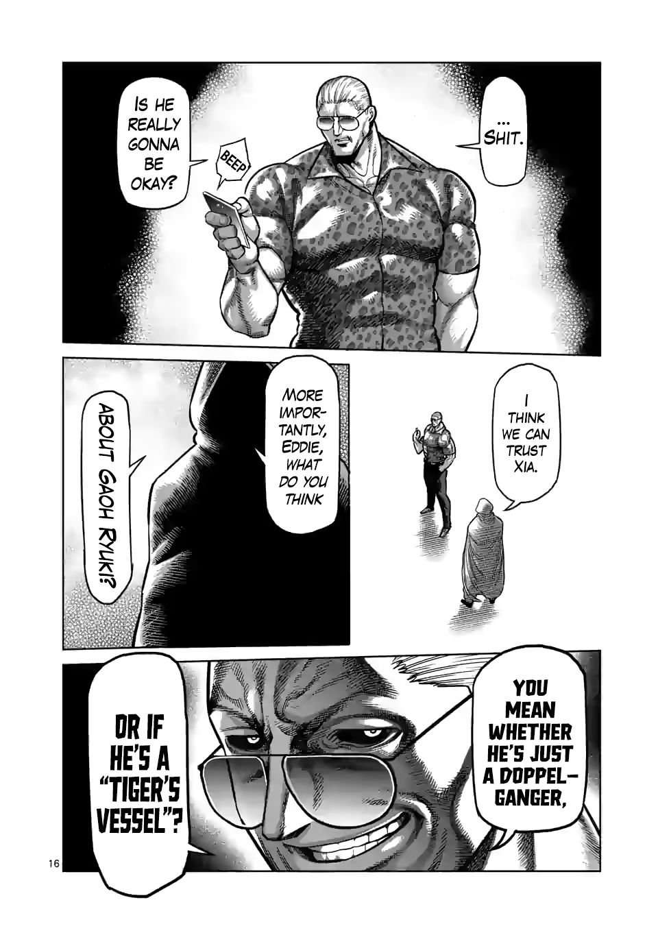 Kengan Omega Chapter 34 - Page 16 in English