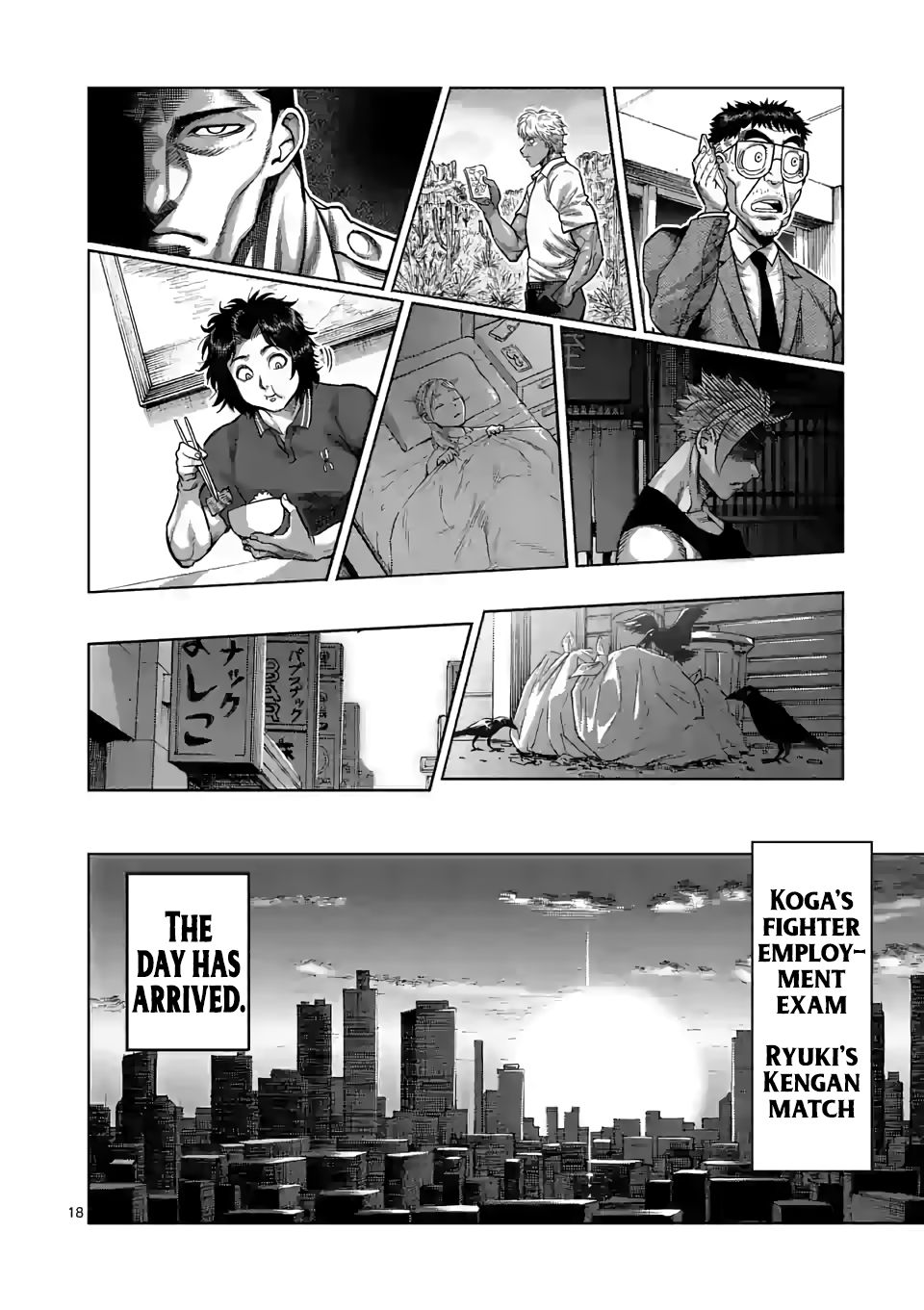 Kengan Omega Chapter 34 - Page 18 in English