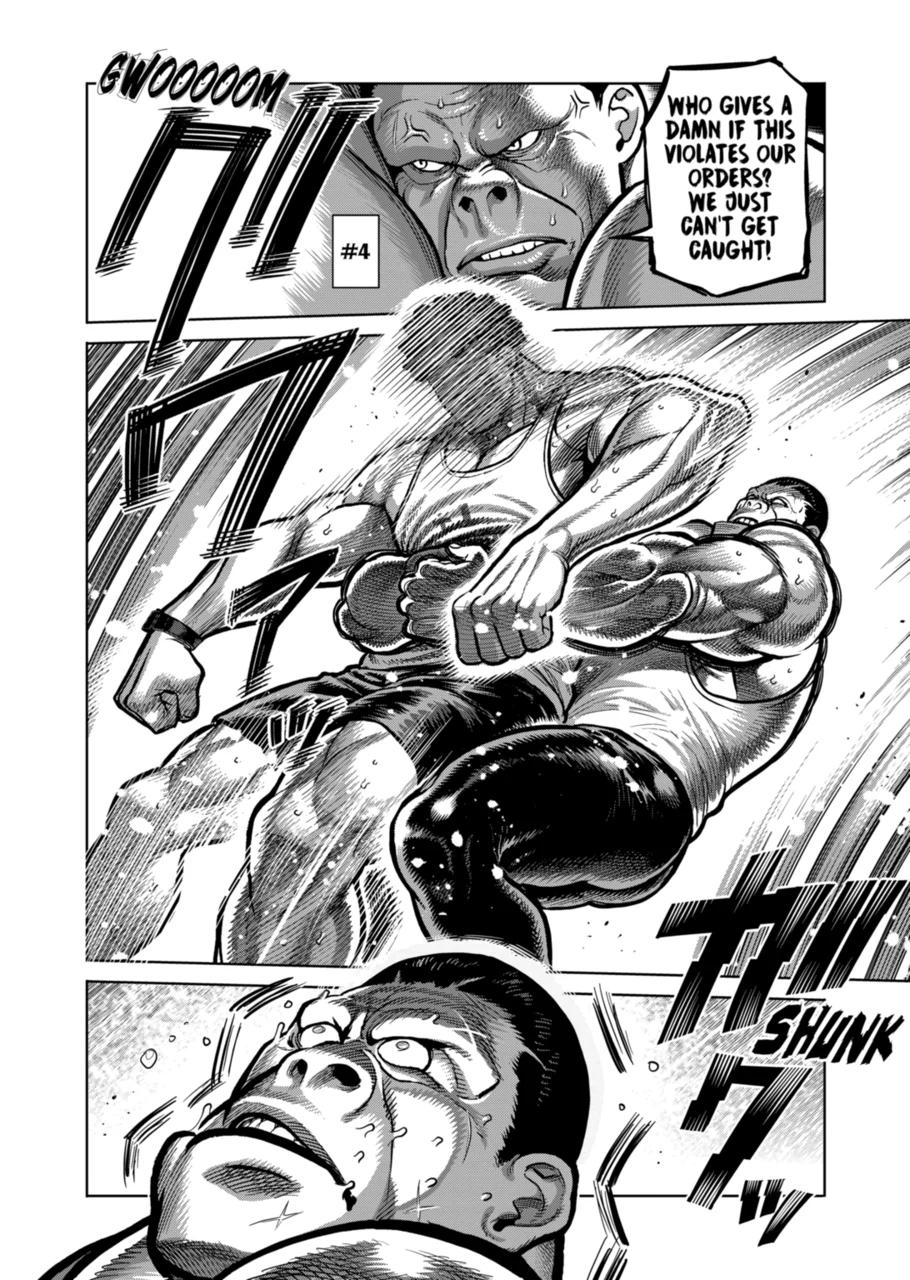 Kengan Omega Chapter 345 - Page 4 in English
