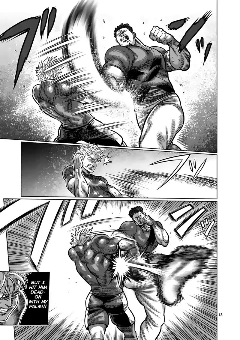 Kengan Omega Chapter 35 - Page 13 in English