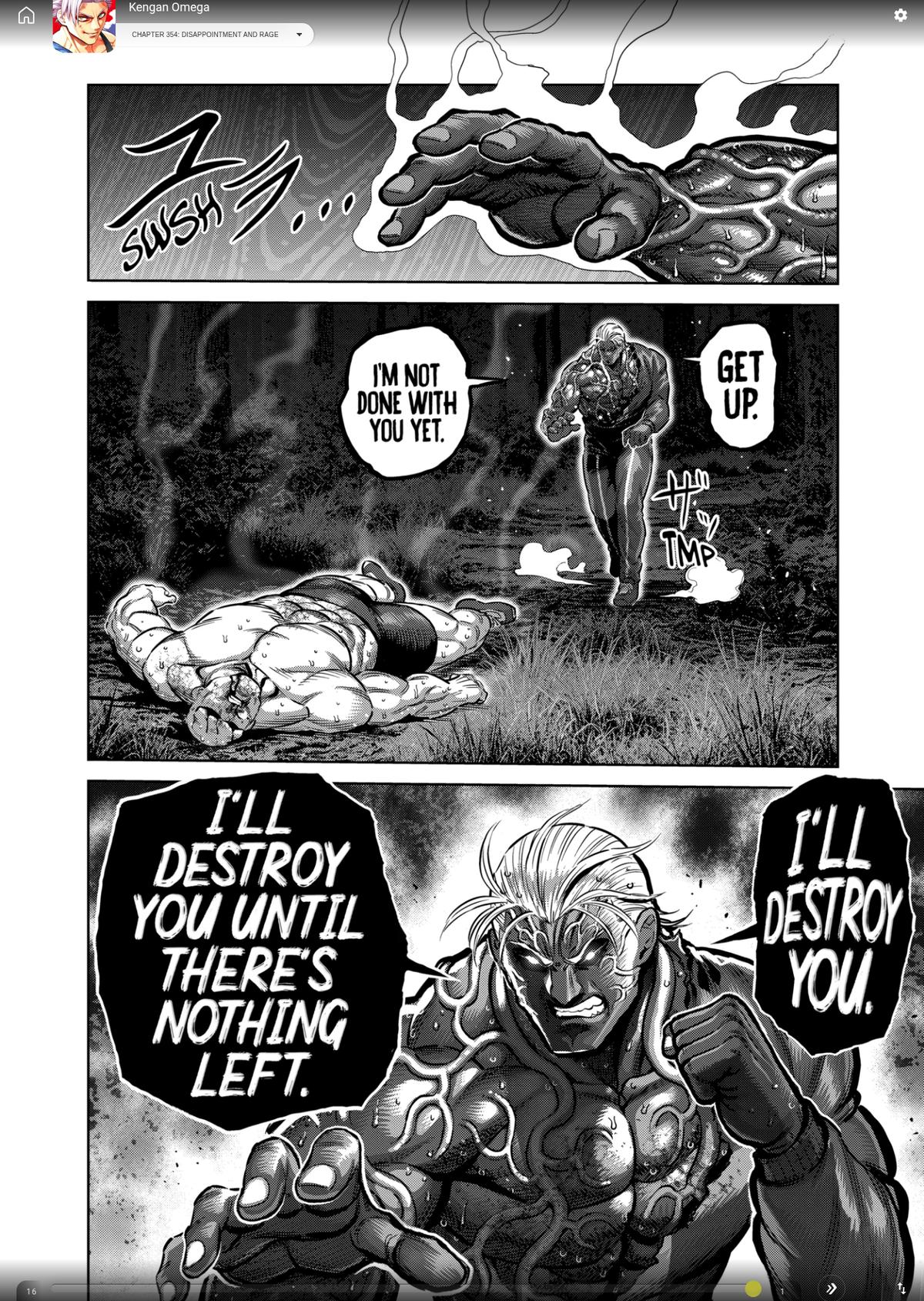 Kengan Omega Chapter 354 - Page 6 in English