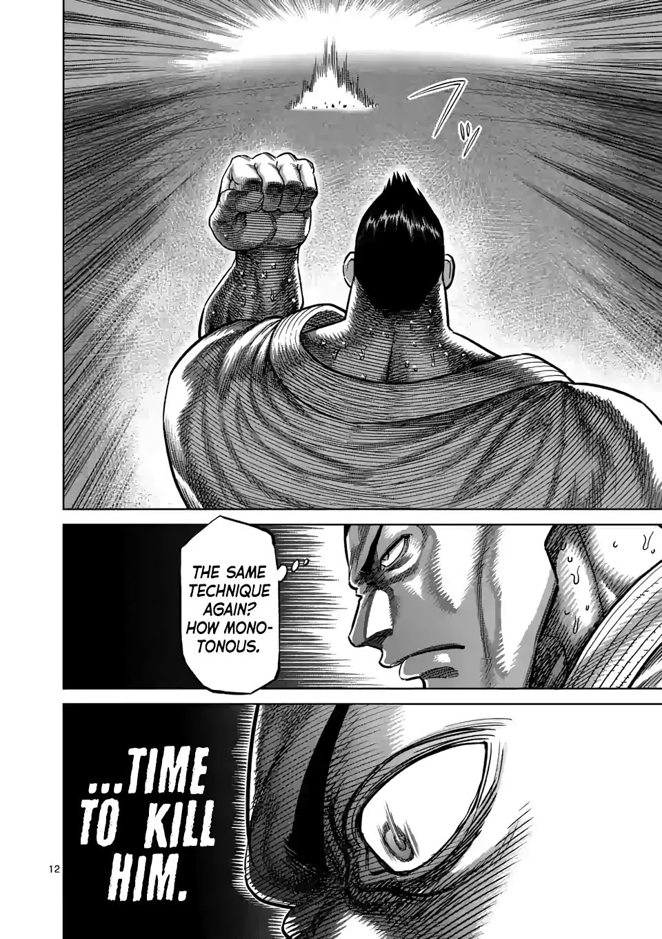 Kengan Omega Chapter 38 - Page 12 in English