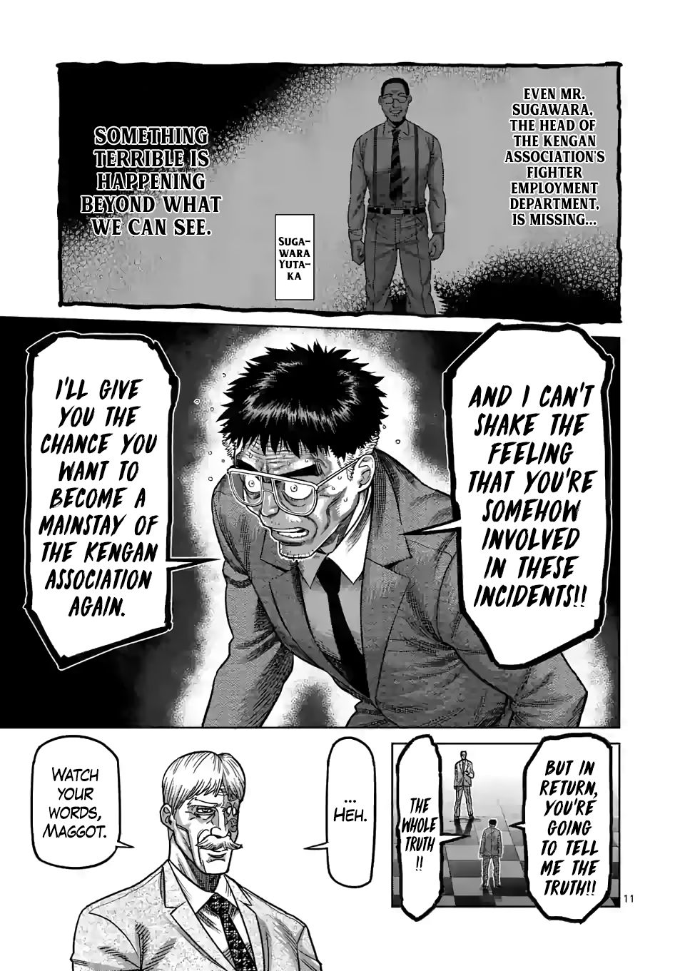 Kengan Omega Chapter 45 - Page 11 in English