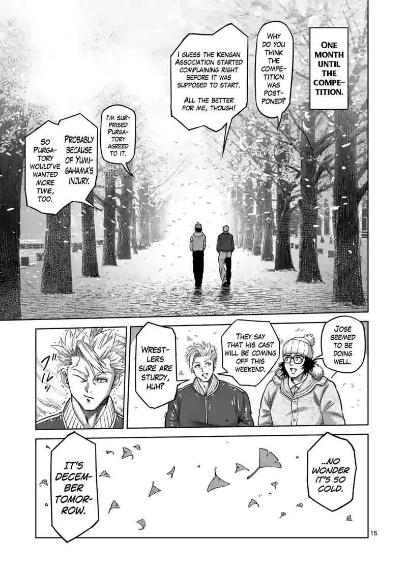 Kengan Omega Chapter 47 - Page 15 in English