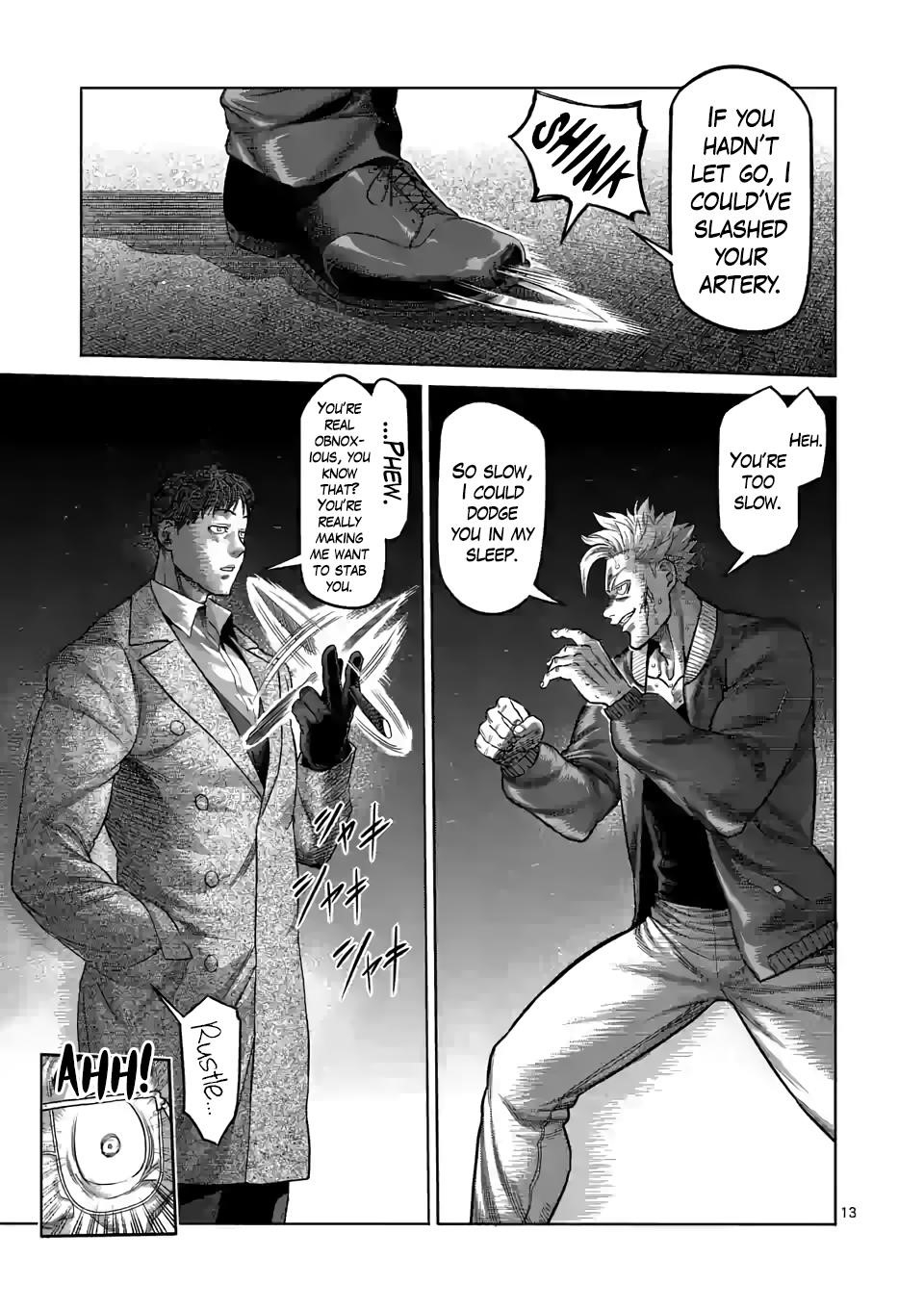 Kengan Omega Chapter 49 - Page 12 in English