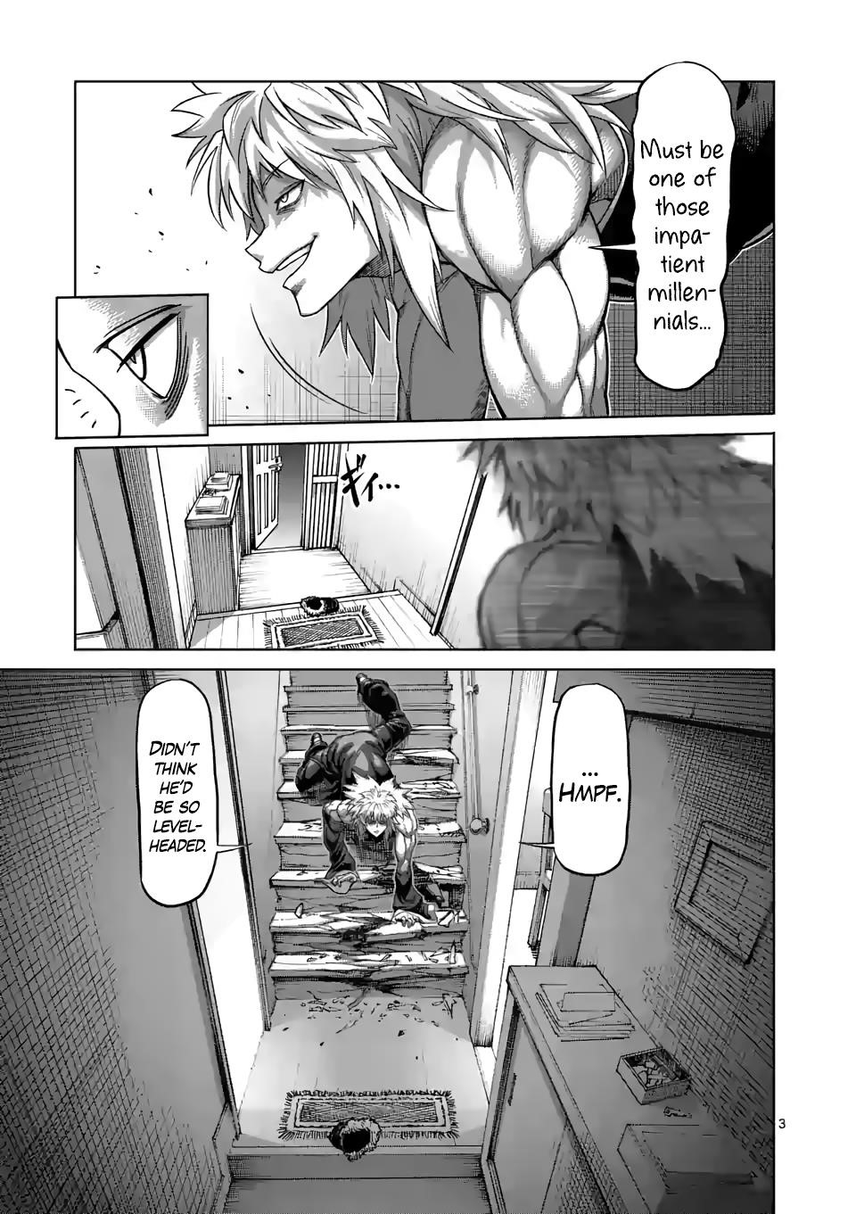 Kengan Omega Chapter 49 - Page 3 in English