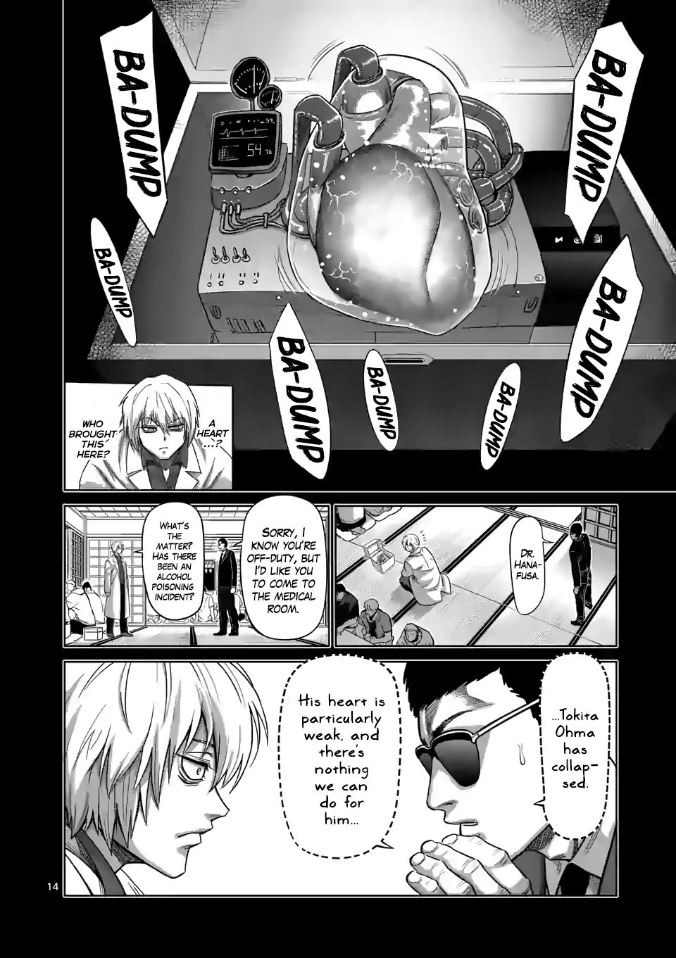 Kengan Omega Chapter 53 - Page 14 in English