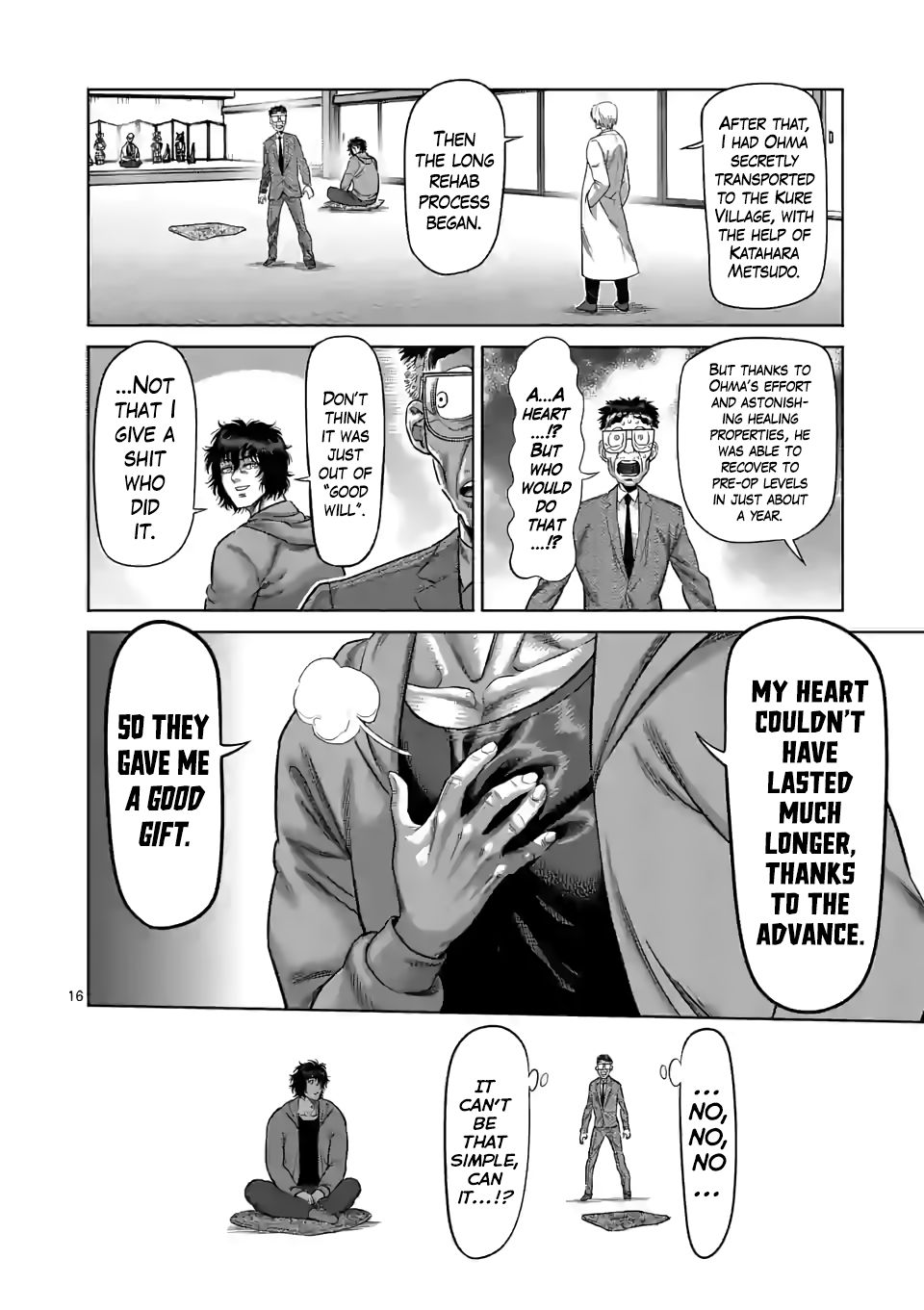 Kengan Omega Chapter 53 - Page 16 in English